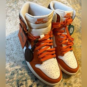 Orange and Brown Jordan 1’s